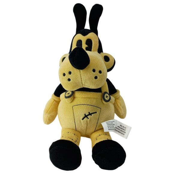 Bendy and the Ink Machine Yellow Boris the Wolf Plush 10" Stuffed Animal 2018 - Picture 1 of 5